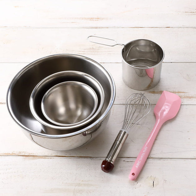 数量限定＼20％OFF／ABCオリジナル3点ボウルセット＆ケーキツール