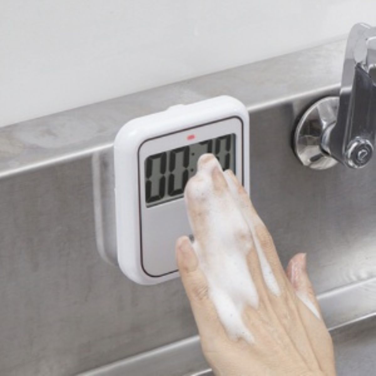 TANITA タニタ 非接触タイマー洗えるタイプ ホワイト – ABC Cooking MARKET