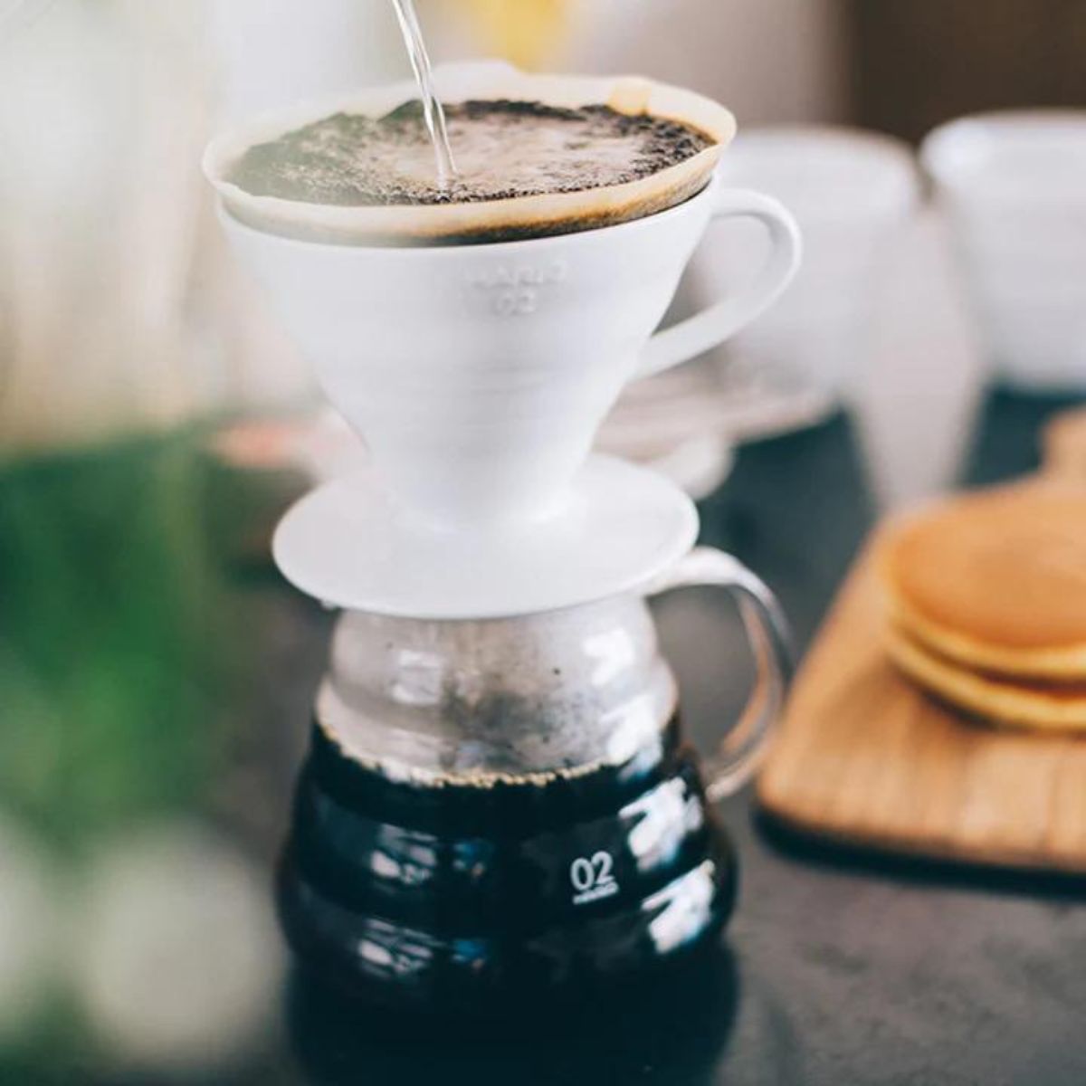 HARIO ハリオ V60透過ドリッパー 01セラミックW 1～2杯用 V60