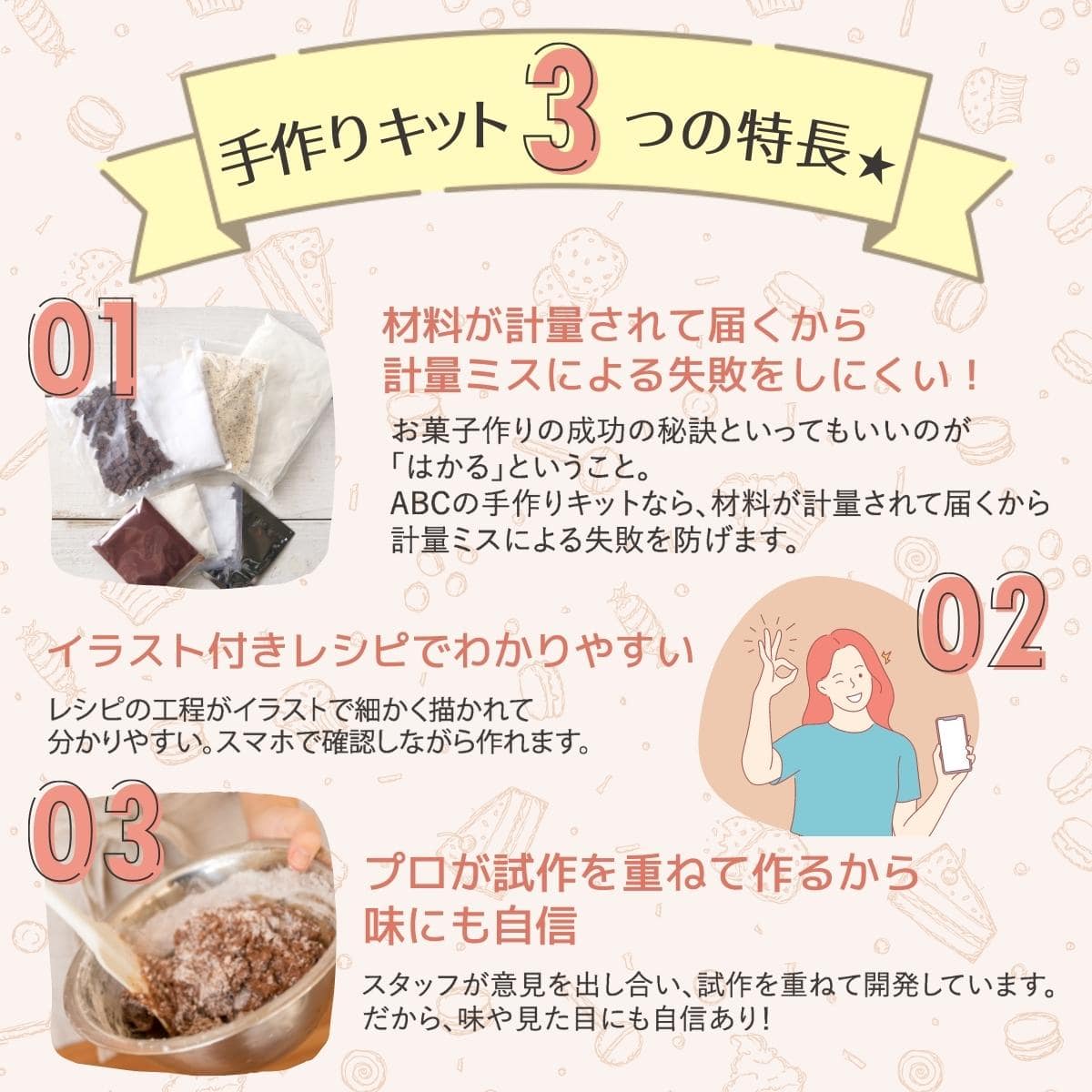 基本の濃厚ショコラパウンドケーキ〈手作りキット〉 – ABC Cooking MARKET