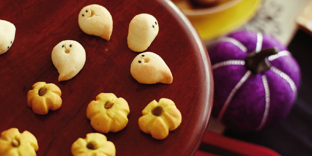 chieji【おばけとかぼちゃクッキー】各5枚ずつ b37ef2d1ecc924c6ff887b7d7b65bf