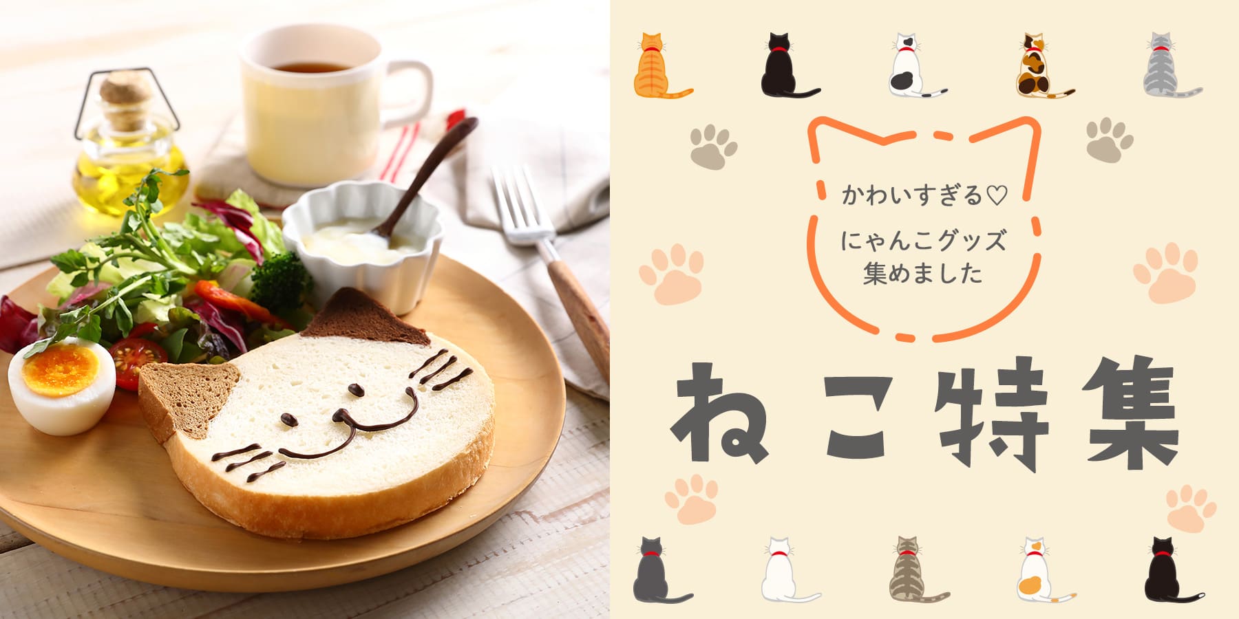 猫好きさん必見ฅ^•ω•^ฅねこ特集 – ABC Cooking MARKET