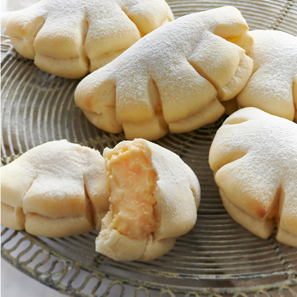 白いクリームパン – ABC Cooking MARKET