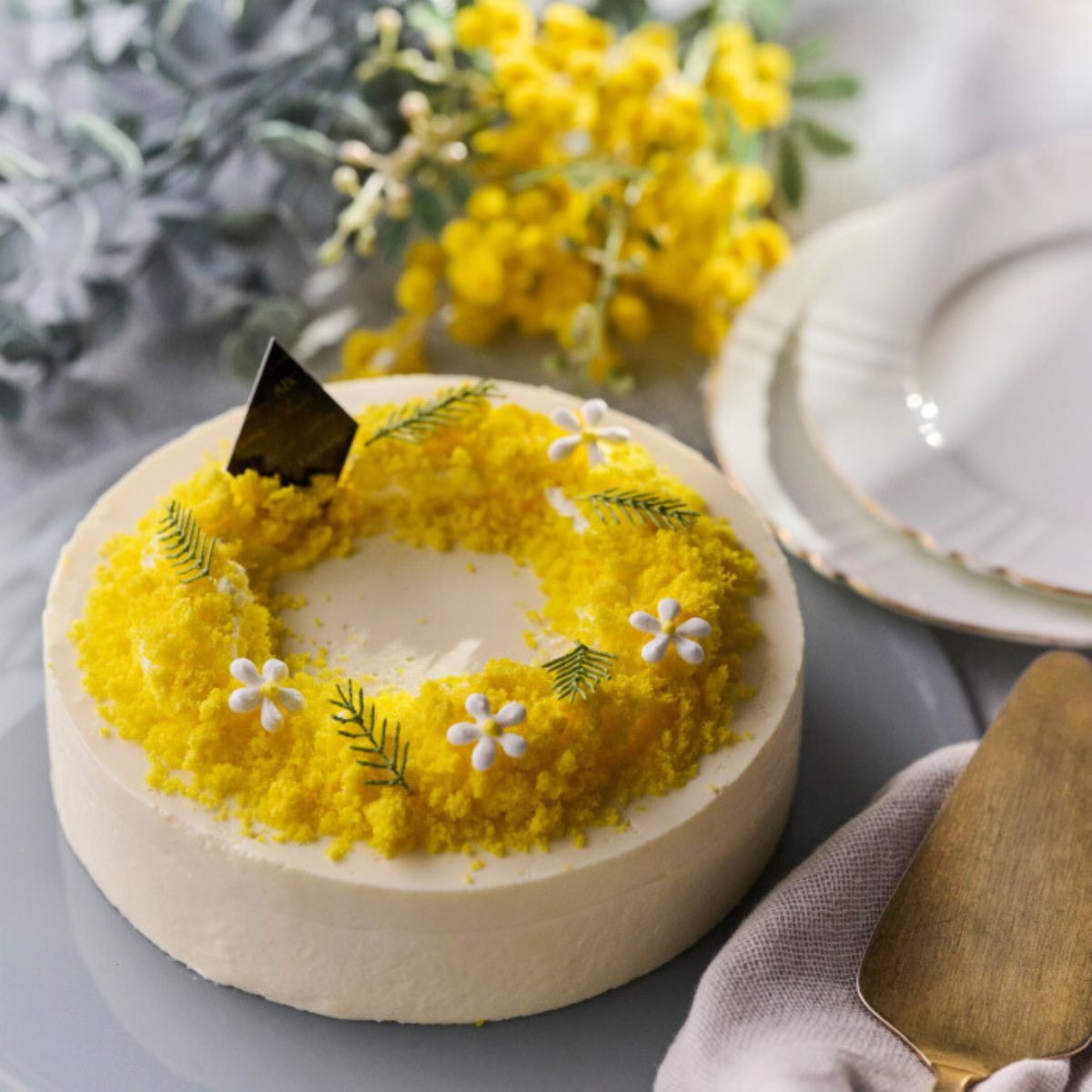 ミモザのレアチーズケーキ – ABC Cooking MARKET