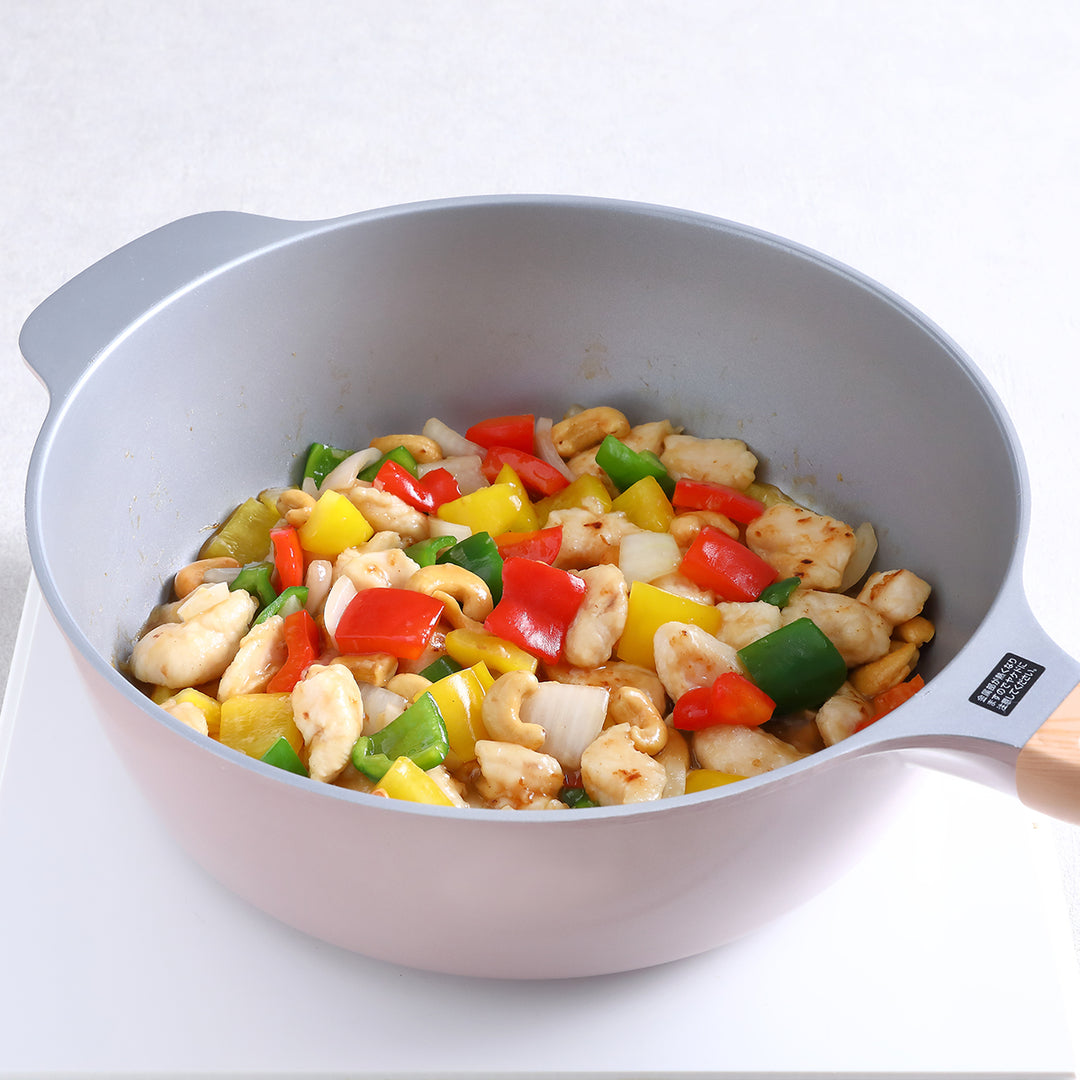 ABCオリジナルマルチパン 24cm 本体・ガラス蓋セット – ABC Cooking MARKET