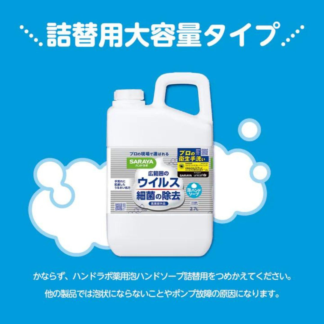 ハンドラボ薬用泡ハンドソープ250ml詰替 安い jan