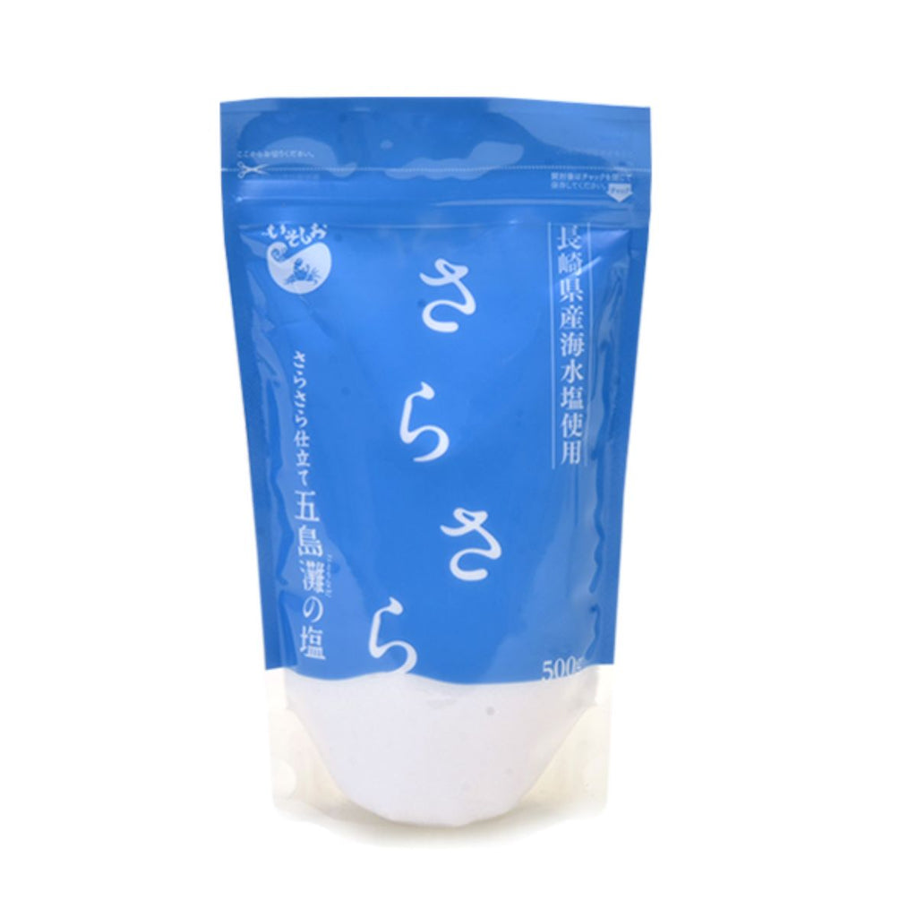 塩。ページ さらさら仕立て 五島灘の塩 500g – ABC Cooking MARKET