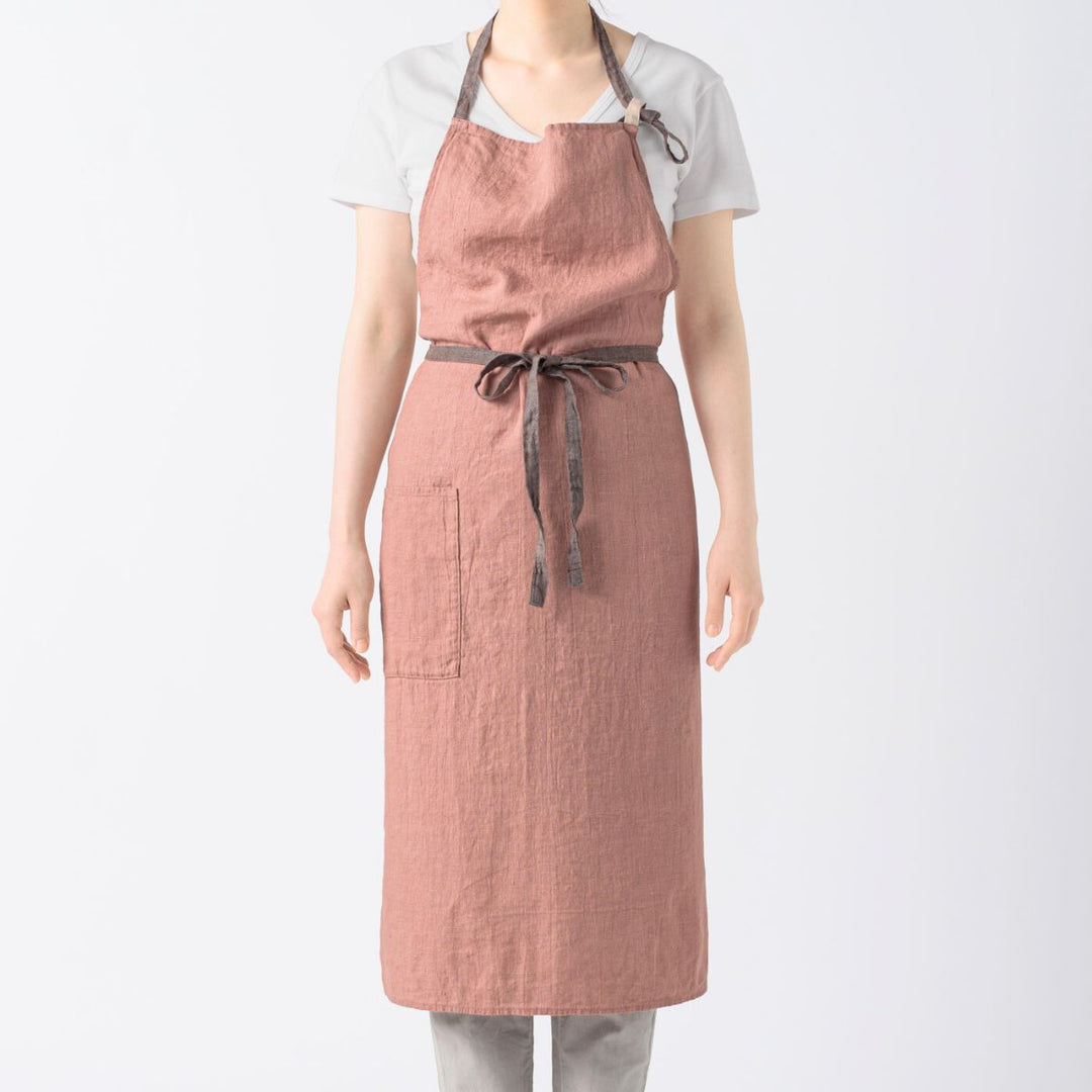 Lino e Lina フルエプロン マノン オールドローズ – ABC Cooking MARKET