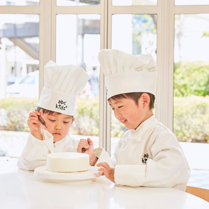 キッズ用 コック帽 フリーサイズ abc kids＋ロゴ入り – ABC Cooking MARKET
