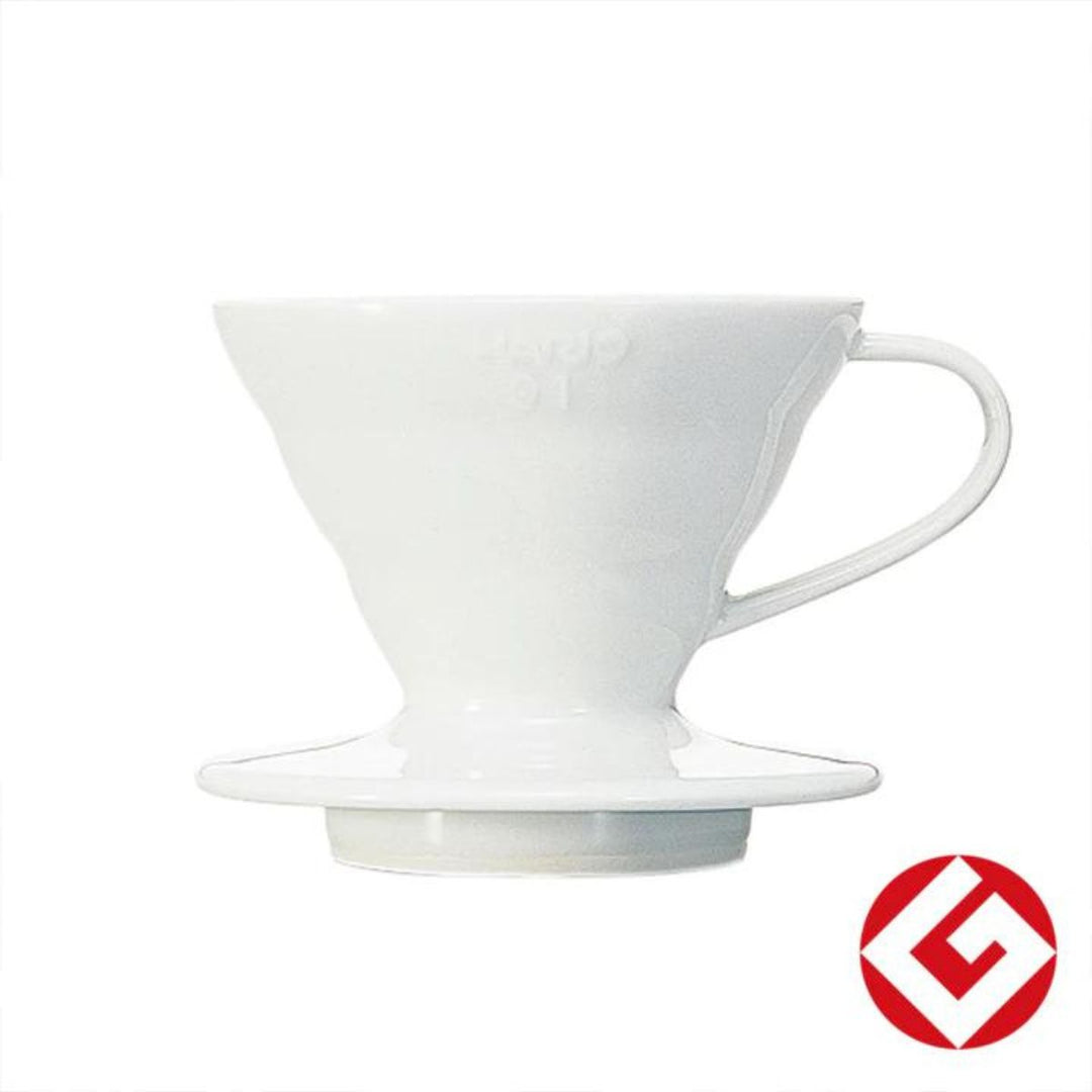 HARIO ハリオ V60透過ドリッパー 01セラミックW 1～2杯用 V60