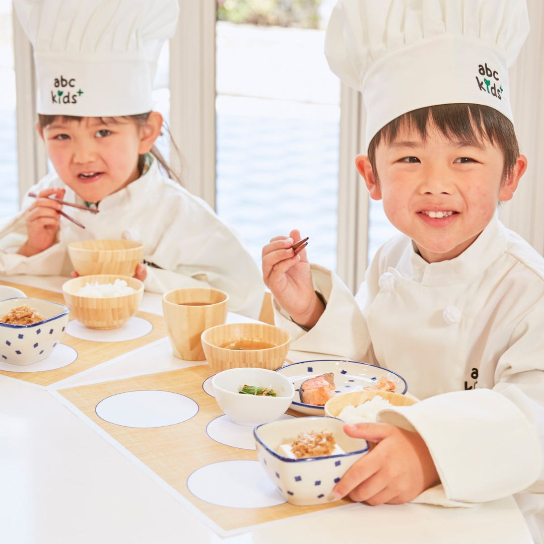 キッズ用 コックコート L abc kids＋ロゴ入り – ABC Cooking MARKET