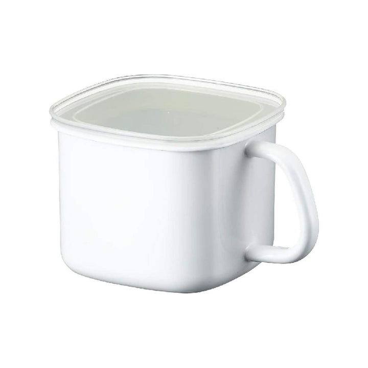 富士ホーロー 750g味噌がそのまま入る角型みそポット – ABC Cooking MARKET