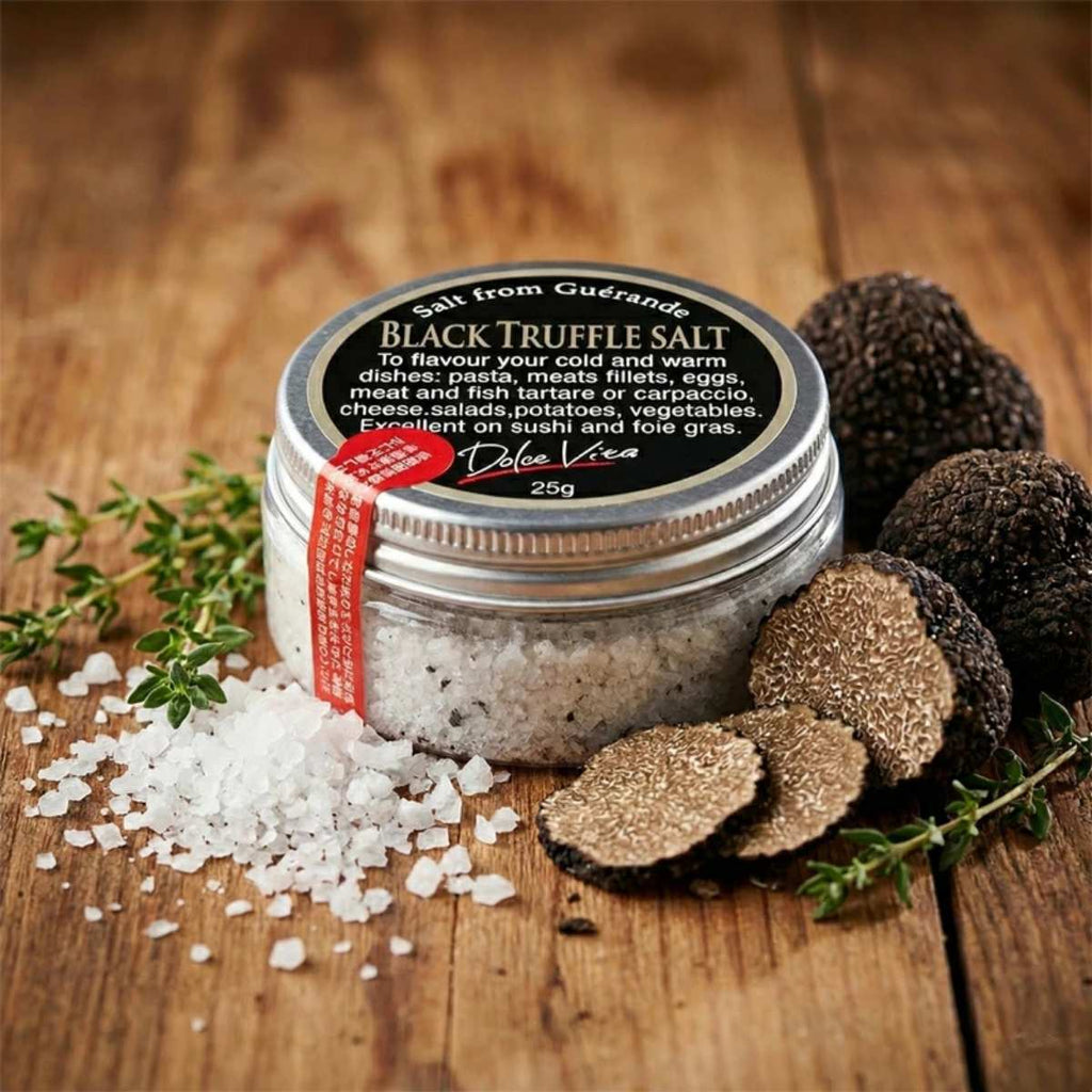 セール（15日まで）　銀製　オシドリ　塩こしょう入れ　箱なし ジャパンソルト 黒トリュフ塩 25g – ABC Cooking MARKET