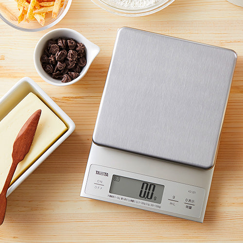 TANITA タニタ 0.1g単位ではかれる デジタルクッキングスケール 3kg シルバー – ABC Cooking MARKET