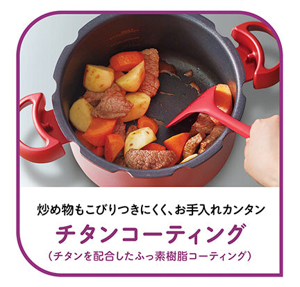 ティファール圧力鍋 クリプソ ミニット デュオ ルージュ 4.2L – ABC Cooking MARKET