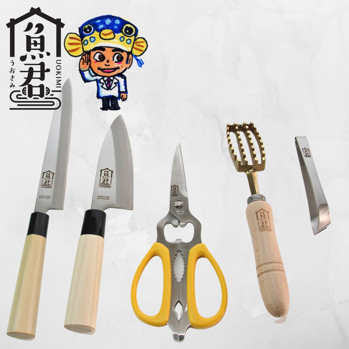 さかなクンプロデュース 魚君 -うおきみ- 魚調理5点セット – ABC