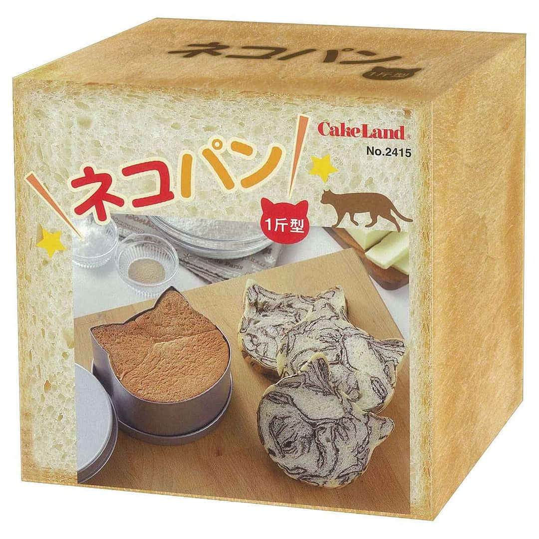 食パン型 ネコパン一斤型 – ABC Cooking MARKET