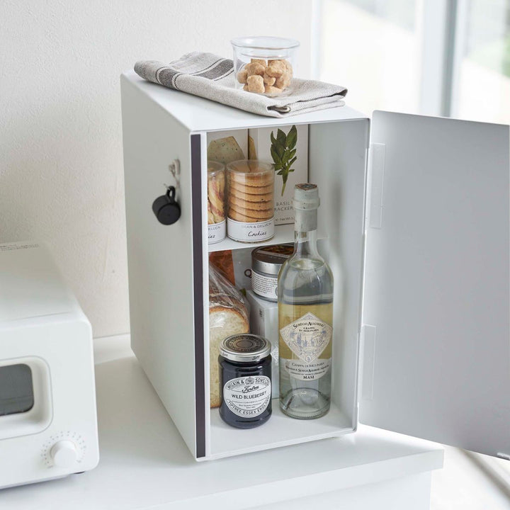 スチール製ブレッドケース 約24L 縦型　スリムタイプ　ホワイト tower タワー ブレッドケース スリム – ABC Cooking MARKET